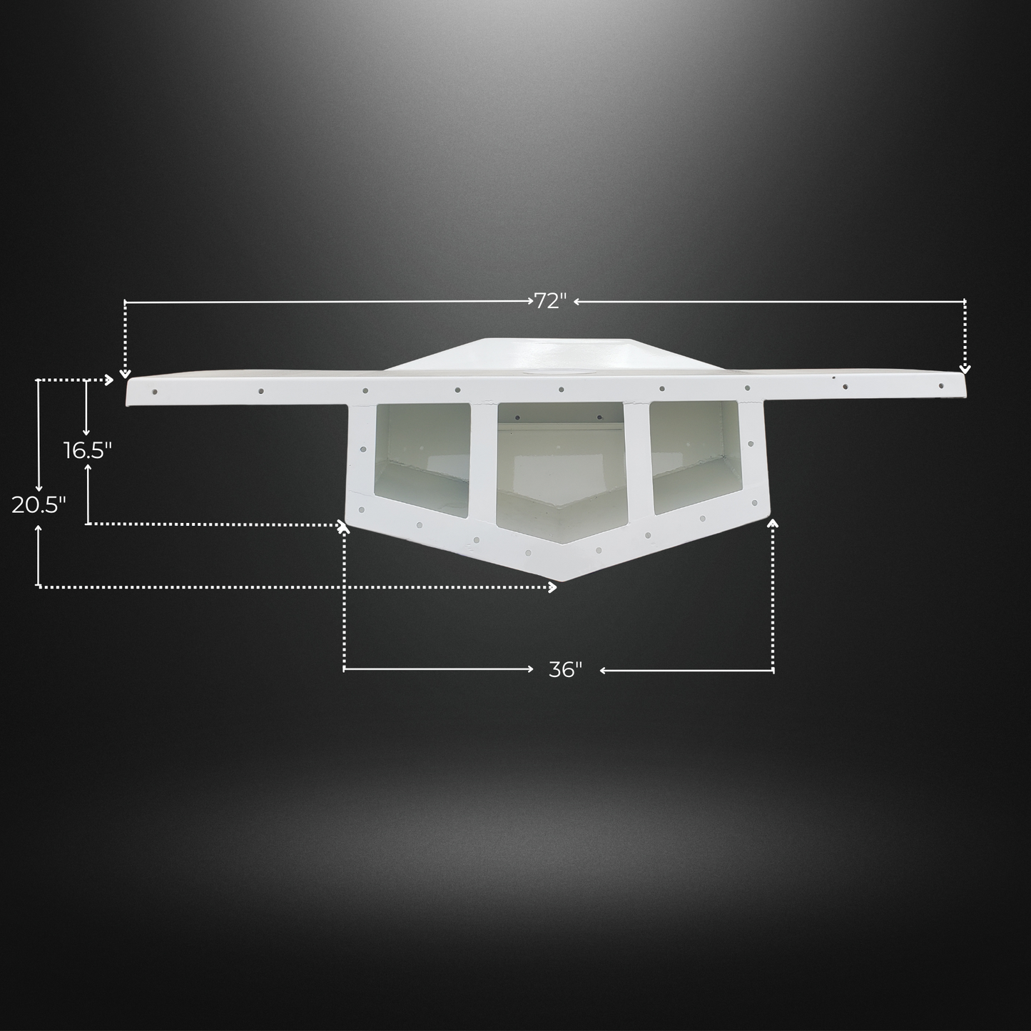 NXT36 Single Engine Flotation Bracket With Swim Platform