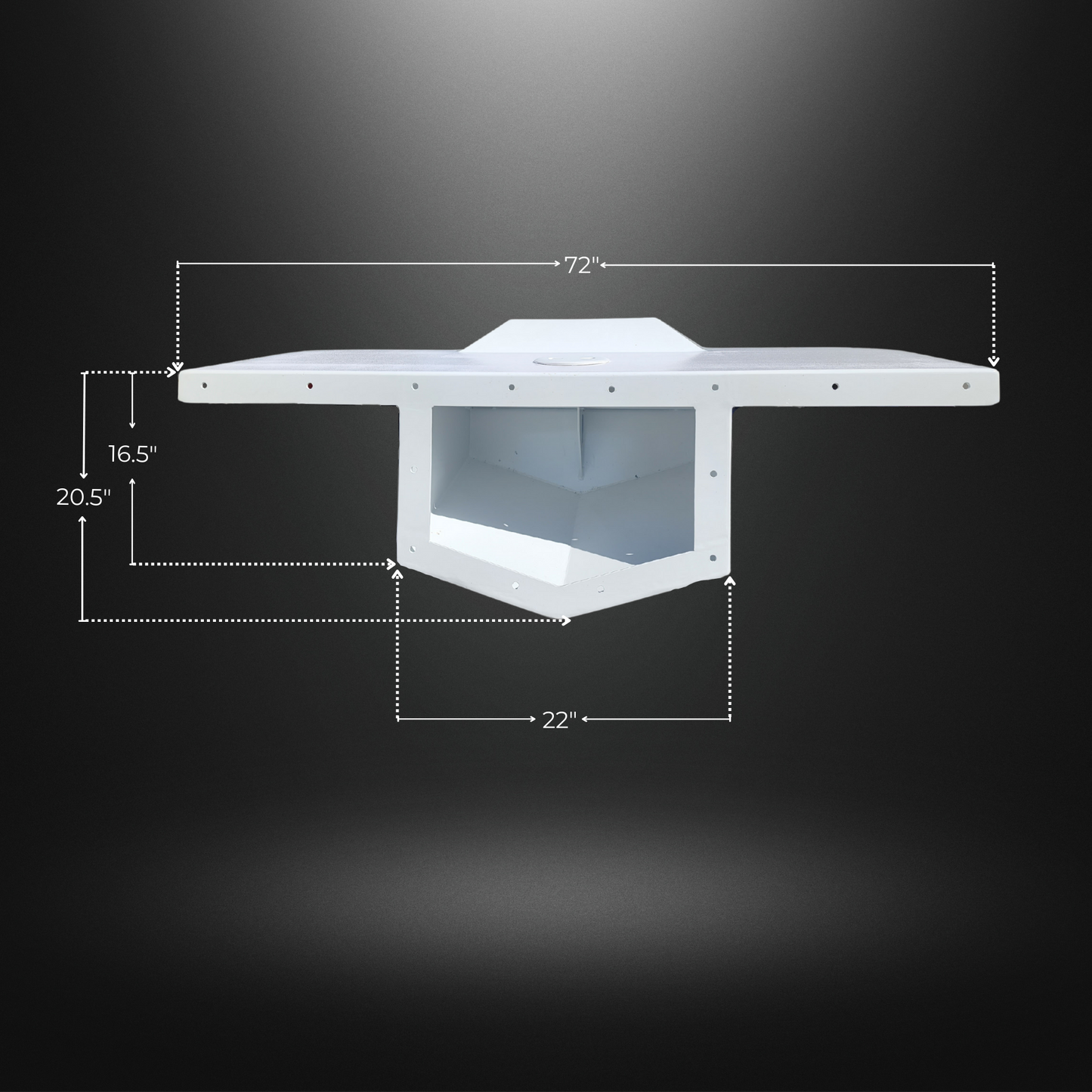 NXT22 Single Engine Flotation Bracket With Swim Platform